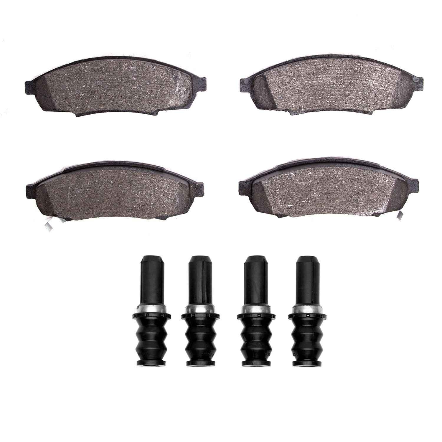 DF_2310037601_Fro.jpg R1 Concepts 88-01 Buick Regal Front Ceramic Pads & Hardware Kit - Image 1