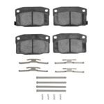 R1 Concepts 88-93 Pontiac LeMans Front Ceramic Pads & Hardware Kit