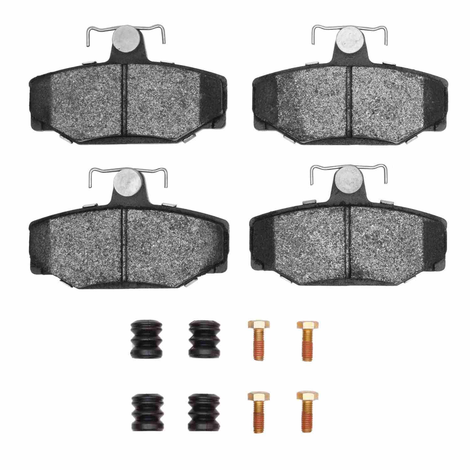 DF_2310039101_Fro.jpg R1 Concepts 88-00 Volvo 850 Rear Ceramic Pads & Hardware Kit - Image 1