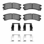 R1 Concepts 88-95 Nissan Pathfinder Rear Ceramic Pads & Hardware Kit