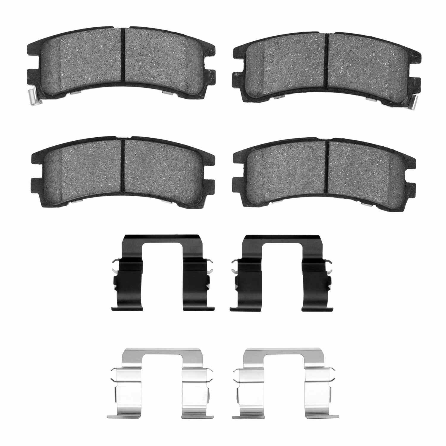 DF_2310040101_Fro.jpg R1 Concepts 88-95 Nissan Pathfinder Rear Ceramic Pads & Hardware Kit - Image 1