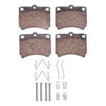 R1 Concepts 88-93 Ford Festiva Front Ceramic Pads & Hardware Kit