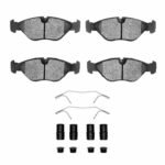 R1 Concepts 88-98 Saab 9000 Front Ceramic Pads & Hardware Kit