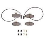 R1 Concepts 87-87 Jaguar Xj12 Rear Ceramic Brake Pads and Hardware Kit