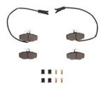 R1 Concepts 87-89 Jaguar Xj12 Rear Ceramic Brake Pads and Hardware Kit
