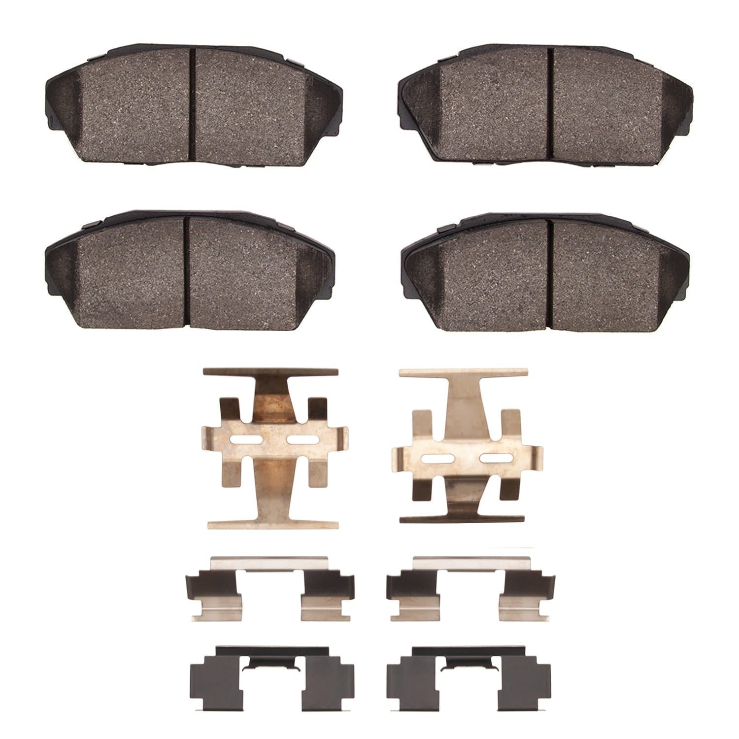 DF_2310040901_Fro.jpg R1 Concepts 86-93 Acura Legend Front Ceramic Brake Pads & Hardware Kit - Image 1