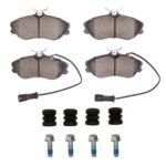R1 Concepts 90-97 Audi V8 Quattro Front Ceramic Brake Pads and Hardware Kit