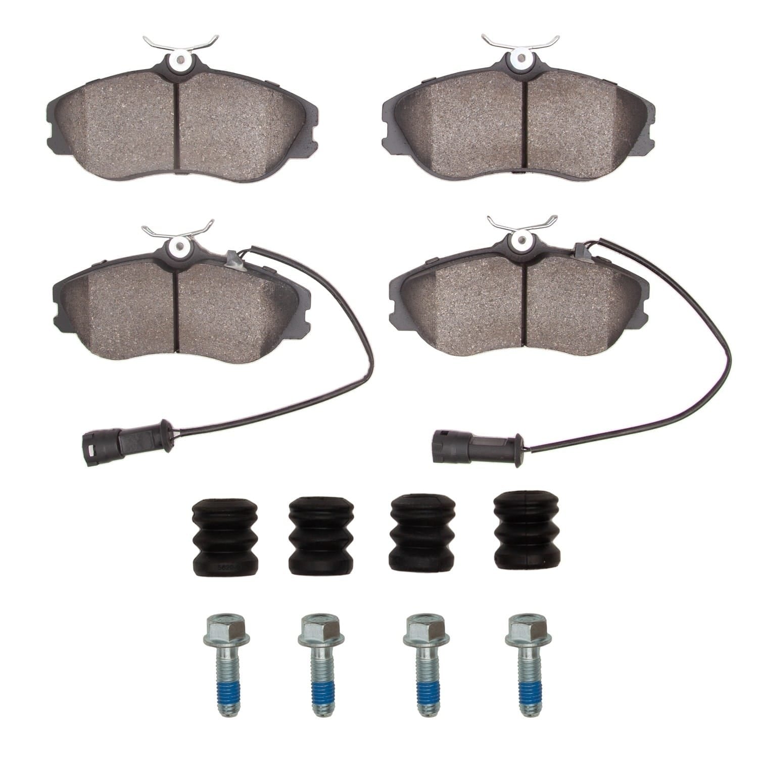 DF_2310041911_Fro.jpg R1 Concepts 90-97 Audi V8 Quattro Front Ceramic Brake Pads and Hardware Kit - Image 1