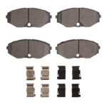 R1 Concepts 90-95 Infiniti Q45 Front Ceramic Brake Pads and Hardware Kit