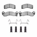 R1 Concepts 79-91 Ford LTD Crown Victoria Front Ceramic Pads & Hardware Kit