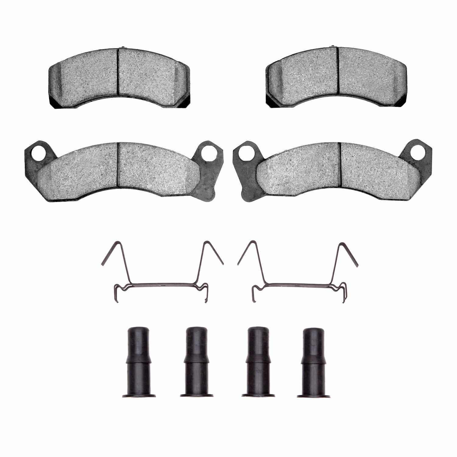 DF_2310049902_Fro.jpg R1 Concepts 79-91 Ford LTD Crown Victoria Front Ceramic Pads & Hardware Kit - Image 1