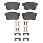 R1 Concepts 99-04 Acura RL Rear Ceramic Pads & Hardware Kit