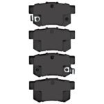 R1 Concepts 87-22 Acura CSX Rear R1 Concepts Ceramic Brake Pads - Image 2
