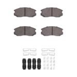 R1 Concepts 91-00 Plymouth Summit Front Ceramic Brake Pads and Hardware Kit