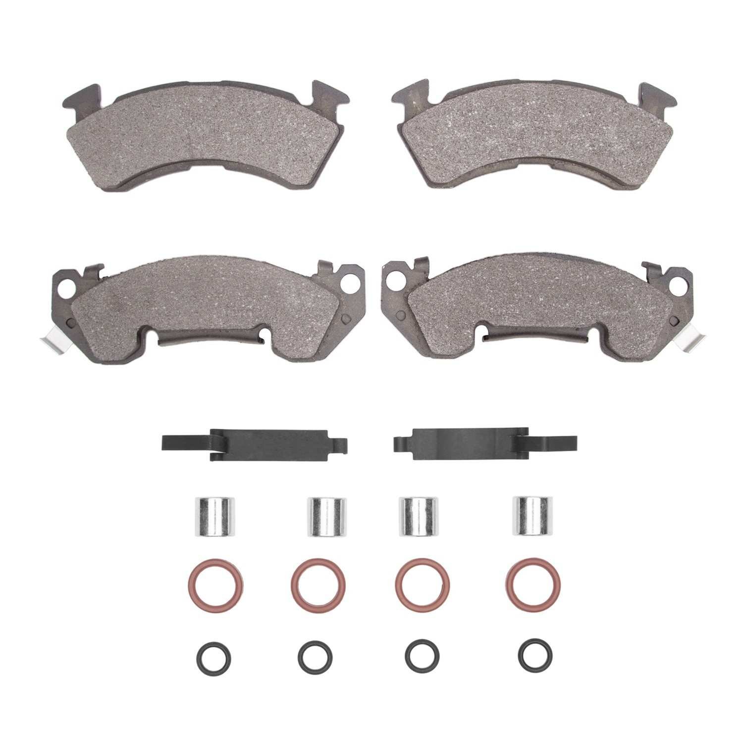 DF_2310061401_Fro.jpg R1 Concepts 90-96 Buick Roadmaster Front Ceramic Pads & Hardware Kit - Image 1