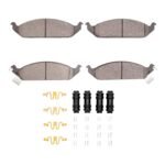 R1 Concepts 95-00 Chrysler CIRRUS Front Ceramic Pads & Hardware Kit