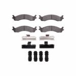 R1 Concepts 98-03 Dodge B200 / B200 Van / B250 Front Ceramic Pads & Hardware Kit - Image 2