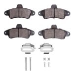 R1 Concepts 95-00 Ford Contour Rear Ceramic Pads & Hardware Kit