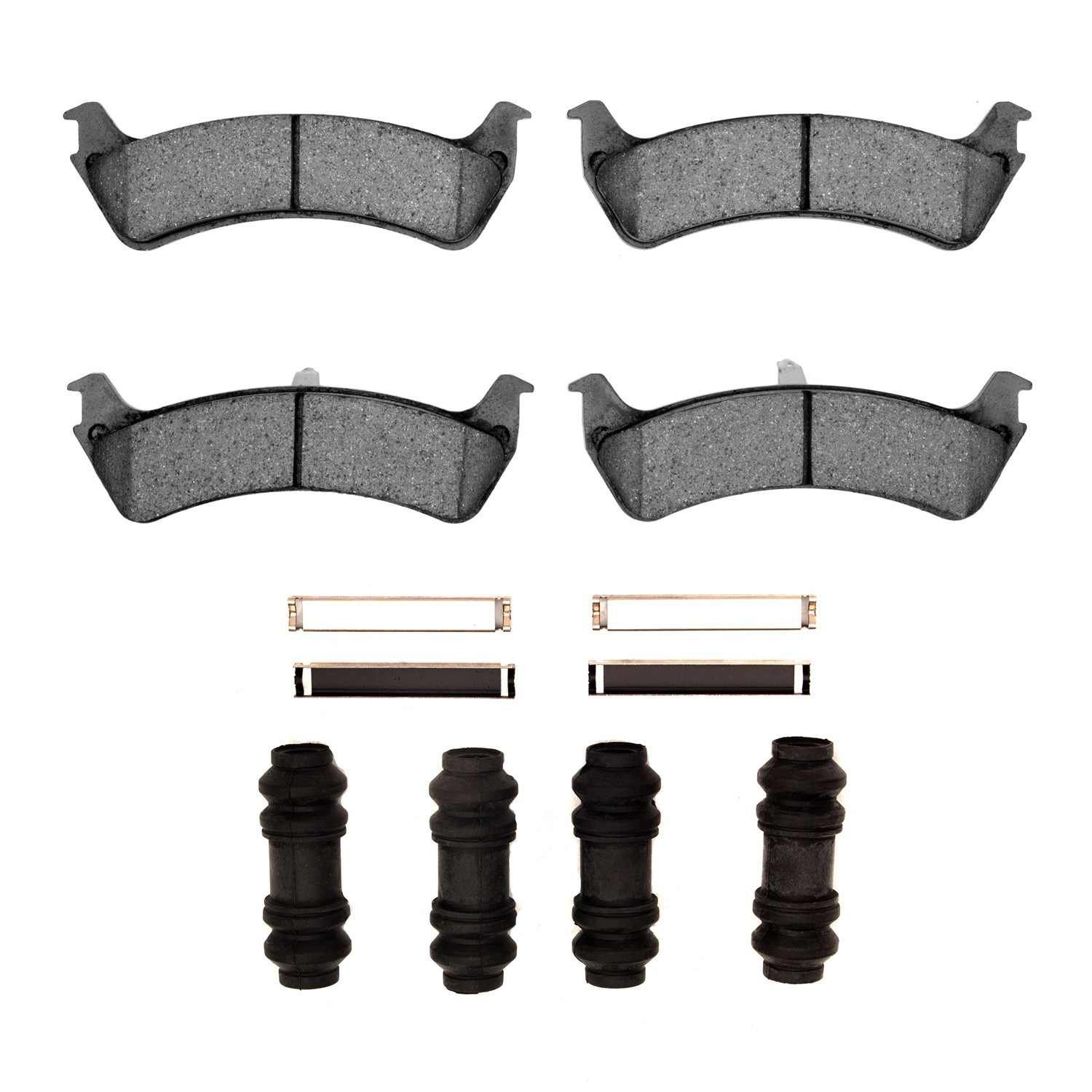 DF_2310066701_Fro.jpg R1 Concepts 95-02 Ford Explorer Rear Ceramic Pads & Hardware Kit - Image 1