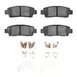 R1 Concepts 95-99 Toyota Avalon Rear Ceramic Pads & Hardware Kit
