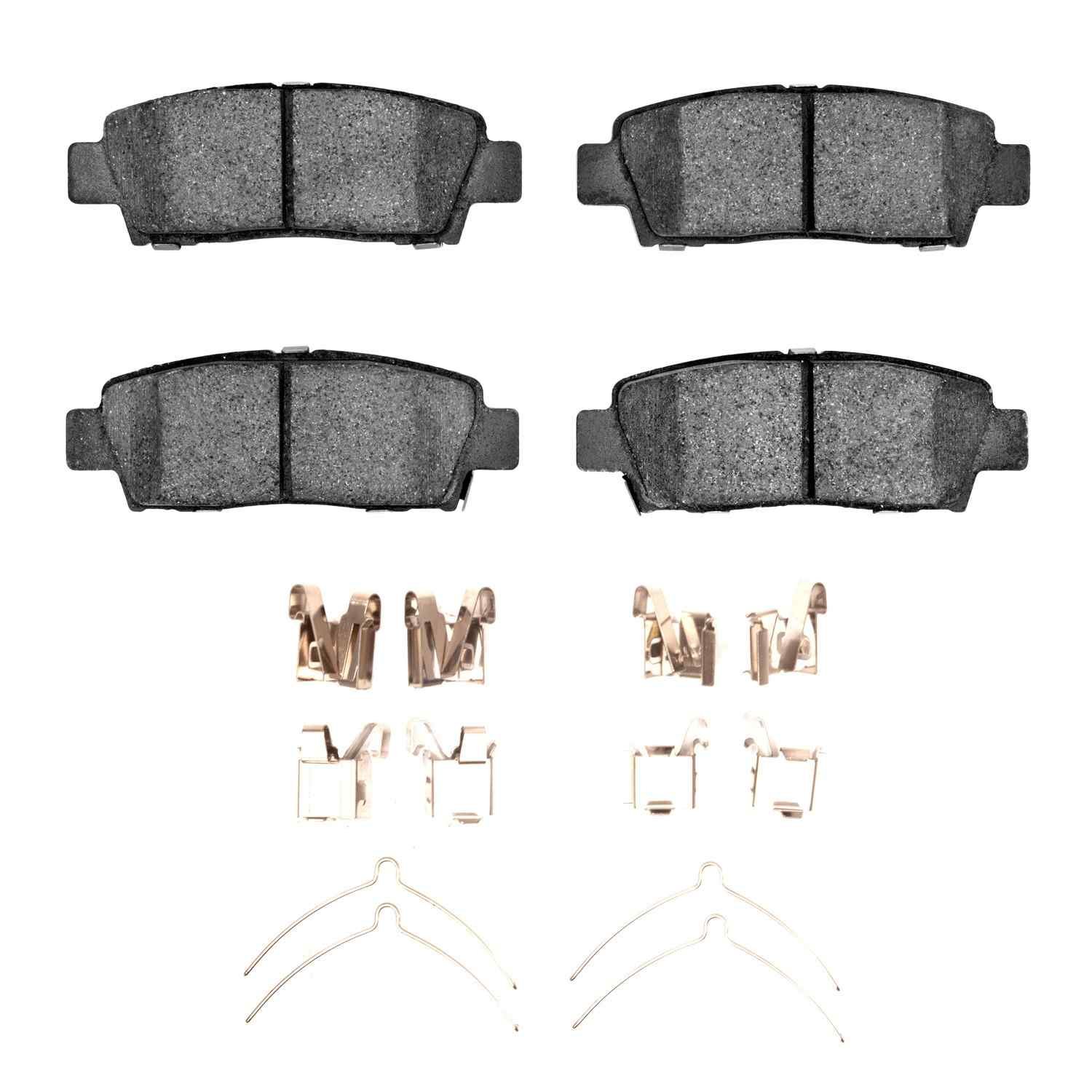 DF_2310067201_Fro.jpg R1 Concepts 95-99 Toyota Avalon Rear Ceramic Pads & Hardware Kit - Image 1