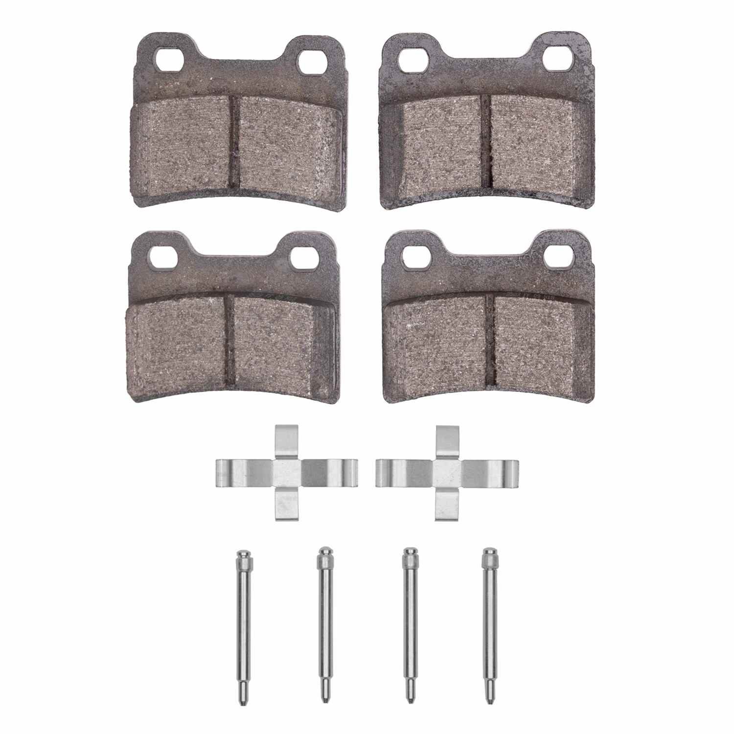 DF_2310069301_Fro.jpg R1 Concepts 95-97 Kia Sephia Rear Ceramic Brake Pads and Hardware Kit - Image 1