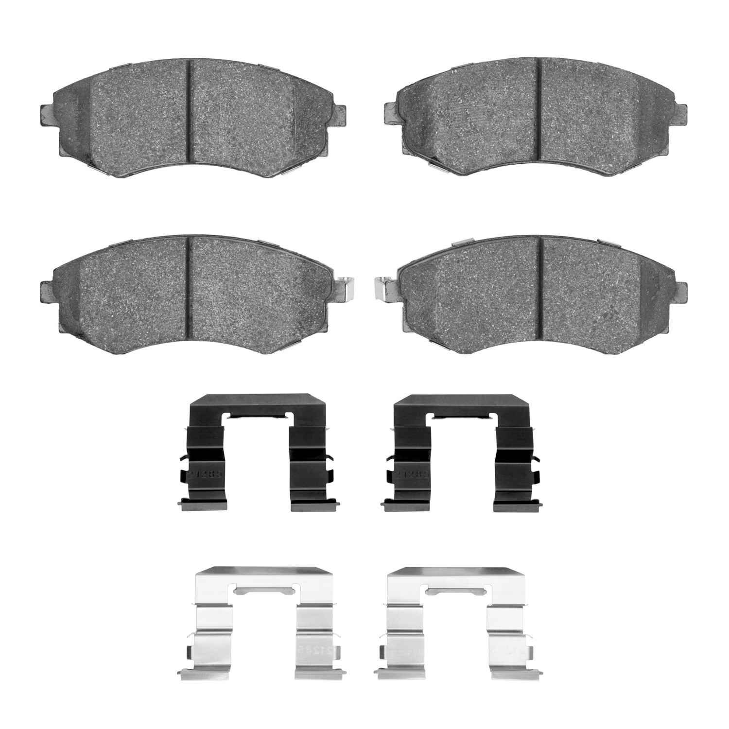 DF_2310070001_Fro.jpg R1 Concepts 89-06 Infiniti G20 Front Ceramic Brake Pads & Hardware Kit - Image 1