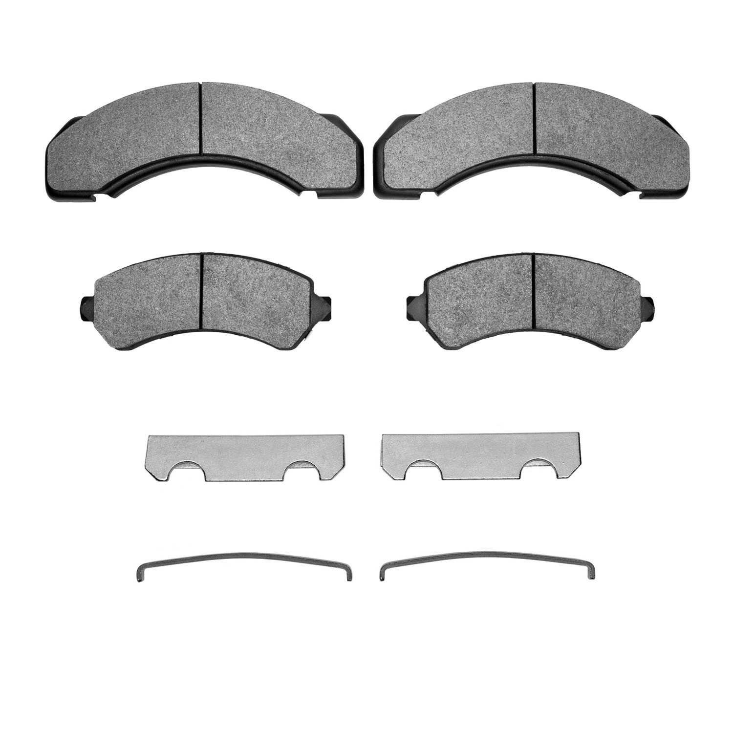 DF_2310071701_Fro.jpg R1 Concepts 97-12 Chevrolet P30 Front/Rear Ceramic Pads & Hardware Kit - Image 1