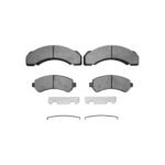 R1 Concepts 97-12 Chevrolet P30 Front/Rear Ceramic Pads & Hardware Kit - Image 2