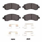 R1 Concepts 97-01 Subaru Impreza Front Ceramic Pads & Hardware Kit