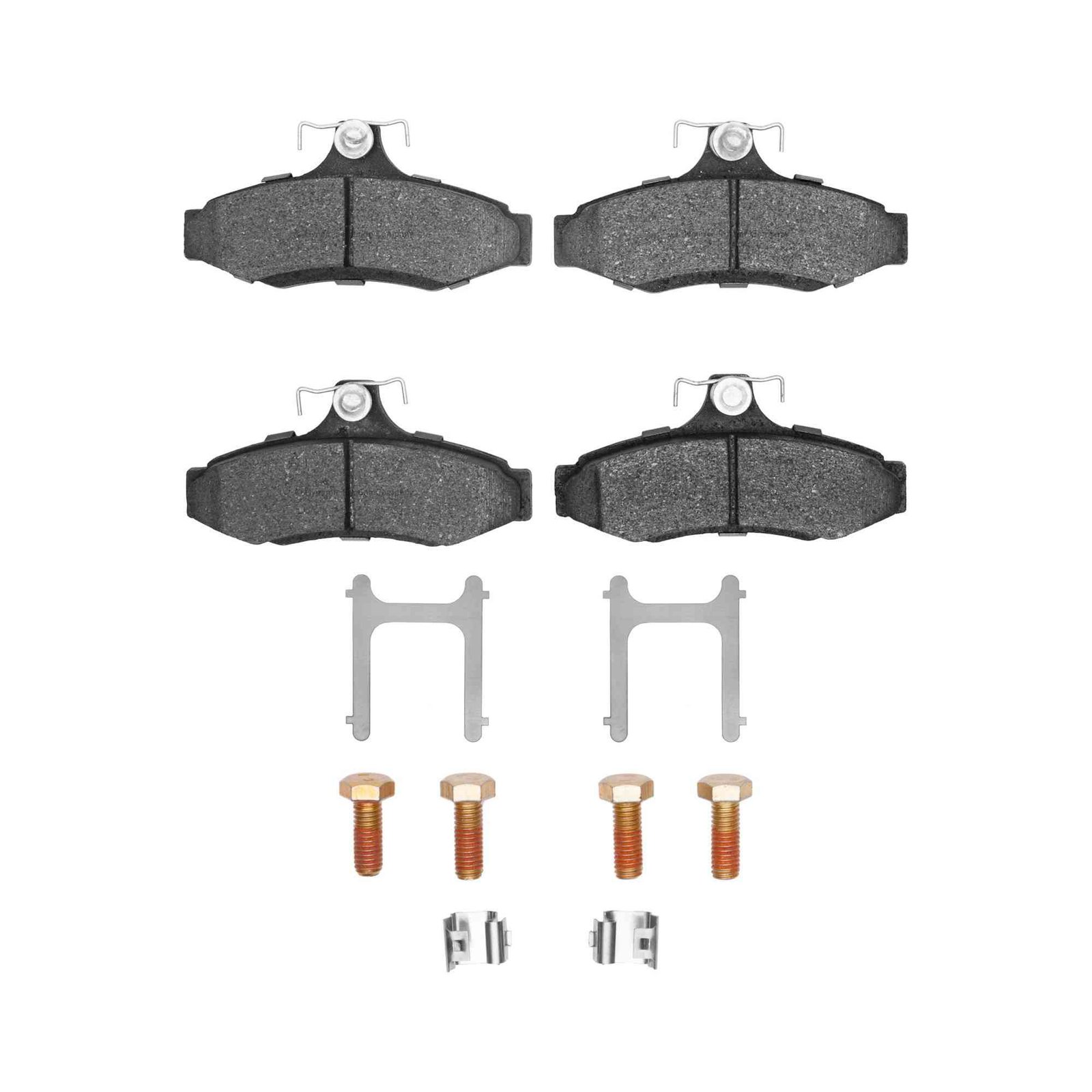 DF_2310072401_Kit.jpg R1 Concepts 97-04 Daewoo Nubira Rear Ceramic Pads & Hardware Kit - Image 1