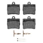 R1 Concepts 94-98 Mercedes-Benz C280 Rear Ceramic Pads & Hardware Kit