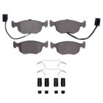R1 Concepts 99-00 Ford Contour Front Ceramic Brake Pads and Hardware Kit