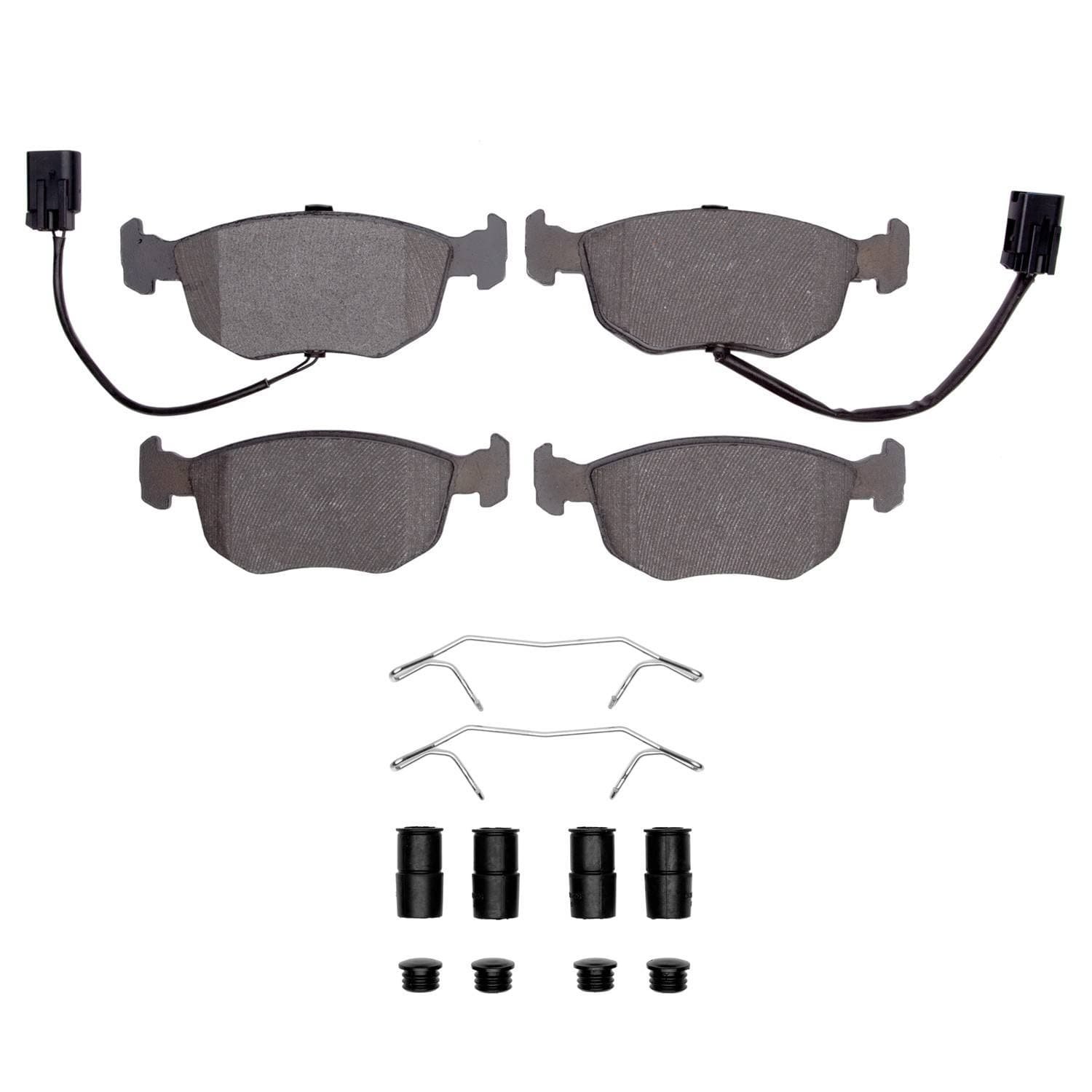 DF_2310076211_Fro.jpg R1 Concepts 99-00 Ford Contour Front Ceramic Brake Pads and Hardware Kit - Image 1