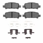 R1 Concepts 98-06 Subaru Baja Rear Ceramic Pads & Hardware Kit