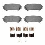 R1 Concepts 98-07 Lexus LX470 Rear Ceramic Pads & Hardware Kit