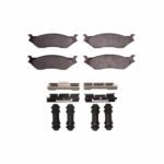 R1 Concepts 99-10 Coachmen Aurora Front/Rear Ceramic Pads & Hardware Kit - Image 2