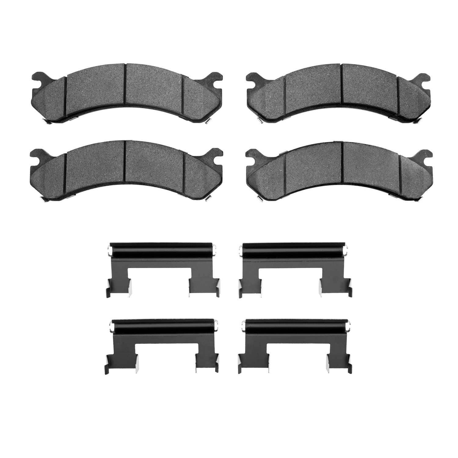 DF_2310078401_Fro.jpg R1 Concepts 99-20 Cadillac DeVille Front Ceramic Pads & Hardware Kit - Image 1