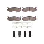 R1 Concepts 96-06 Hummer H1 Front Ceramic Pads & Hardware Kit - Image 2