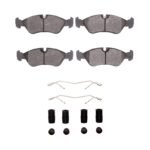 R1 Concepts 99-02 Daewoo Lanos Front Ceramic Brake Pads and Hardware Kit