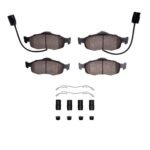 R1 Concepts 98-04 Ford Contour Front Ceramic Pads & Hardware Kit