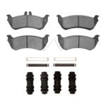 R1 Concepts 98-05 Mercedes-Benz ML350 Rear Ceramic Pads & Hardware Kit
