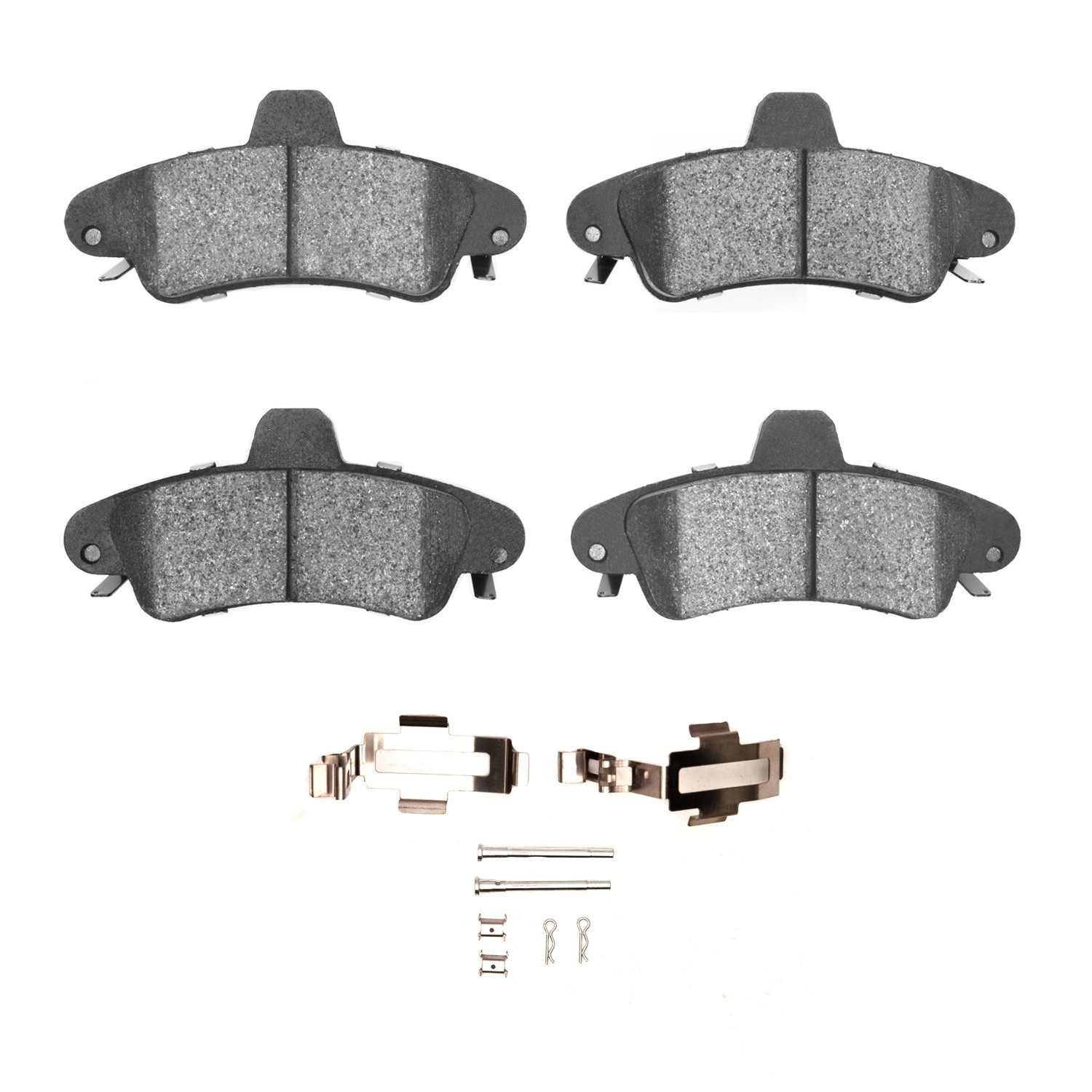 DF_2310089911_Fro.jpg R1 Concepts 95-04 Mercury Mystique Rear Ceramic Brake Pads and Hardware Kit - Image 1