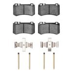 R1 Concepts 07-13 Mercedes-Benz S600 Rear Ceramic Pads & Hardware Kit