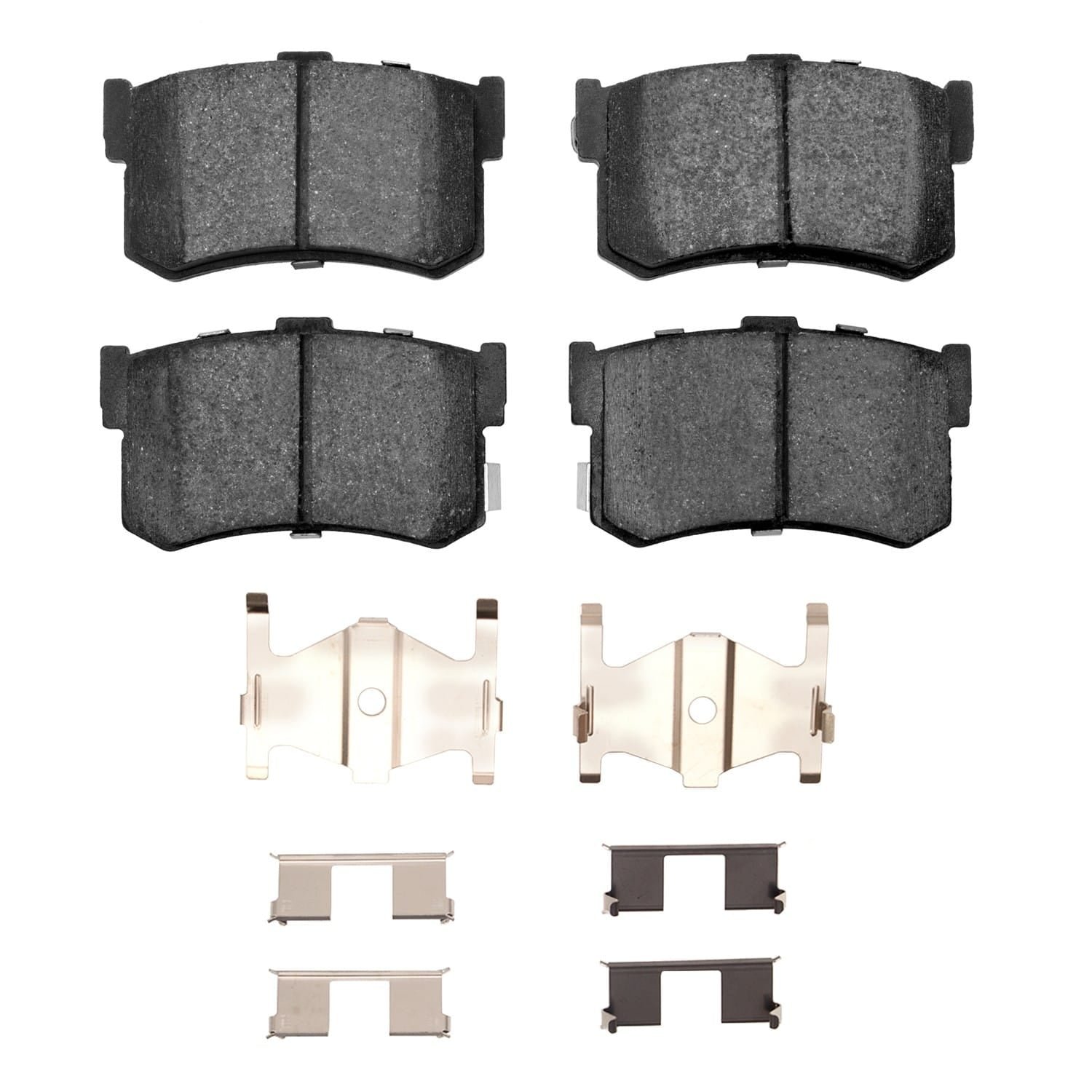 DF_2310126201_Fro.jpg R1 Concepts 94-98 Hyundai Sonata Rear Ceramic Pads & Hardware Kit - Image 1