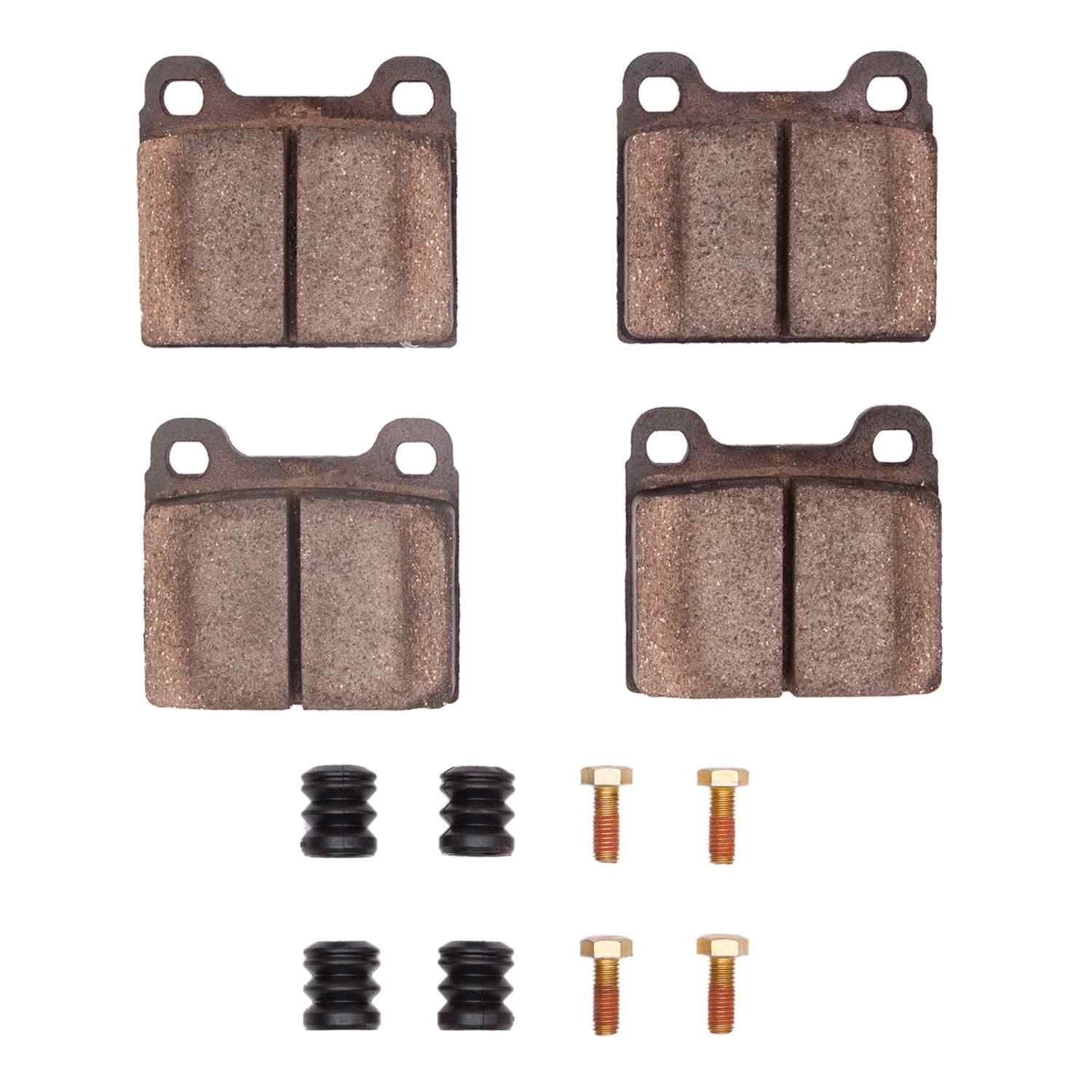 DF_2311009604_Fro.jpg R1 Concepts 77-77 Audi Fox Front Semi Met Pads & Hardware Kit - Image 1