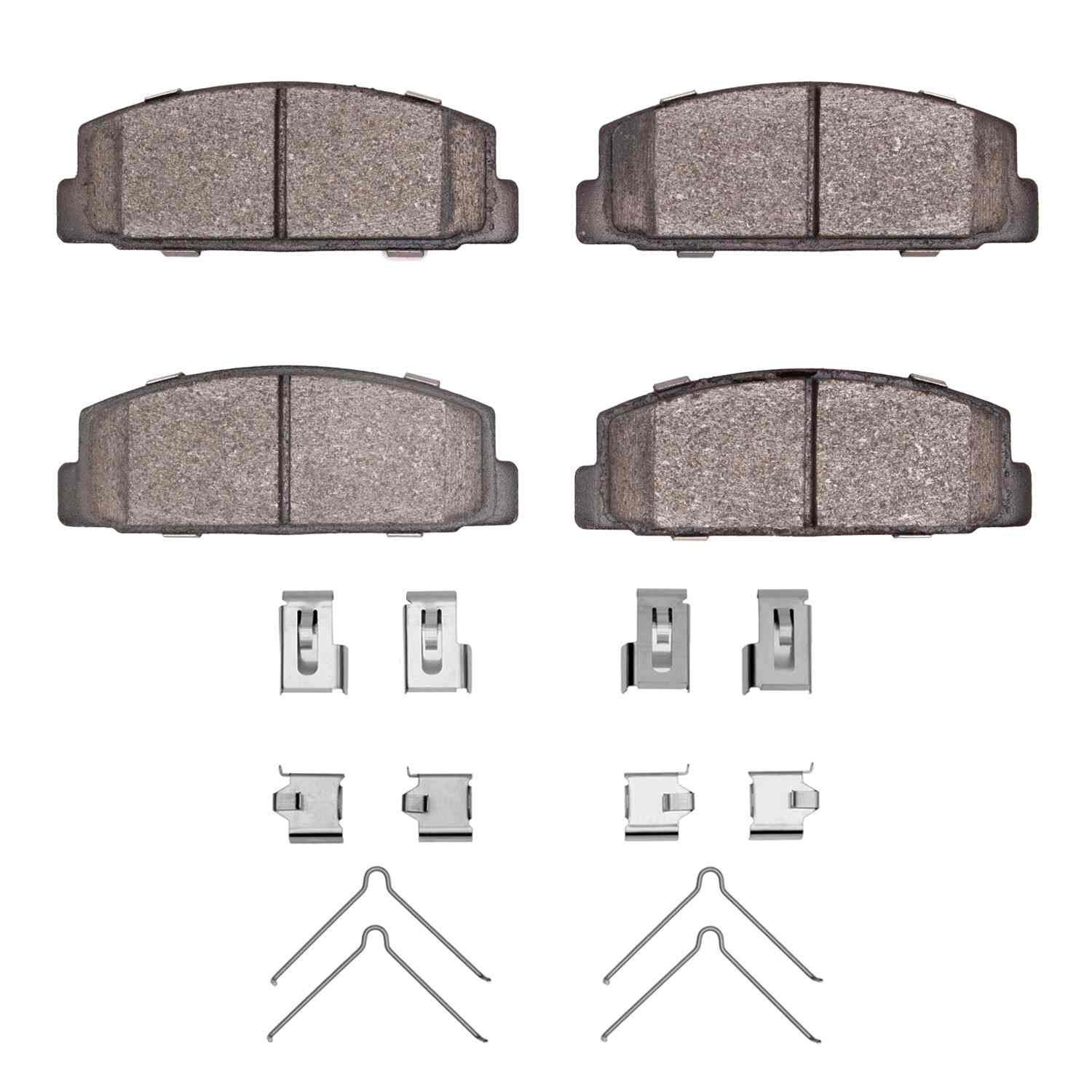 DF_2311014402_Fro.jpg R1 Concepts 78-83 Dodge Challenger Rear Semi Met Pads & Hardware Kit - Image 1
