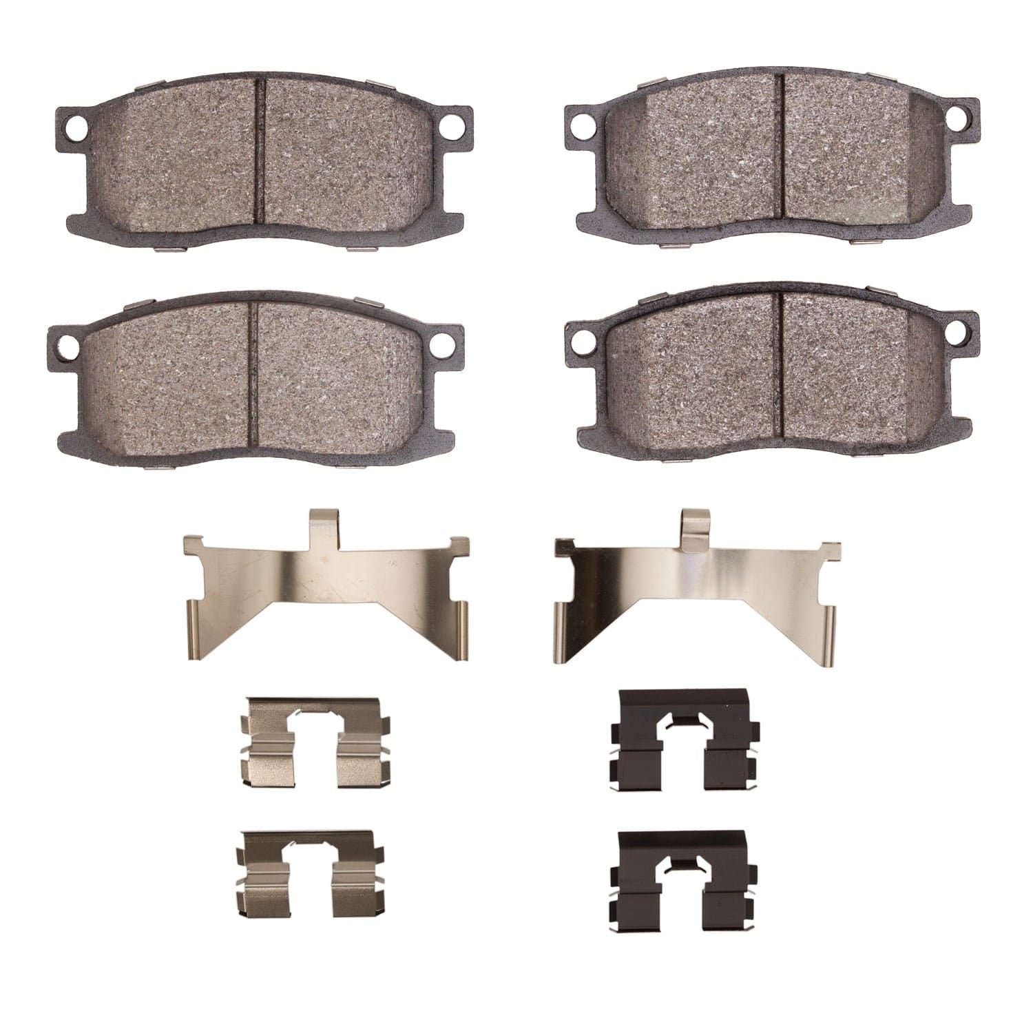 DF_2311017601_Fro.jpg R1 Concepts 79-82 Honda Prelude Front Semi Met Pads & Hardware Kit - Image 1