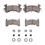 R1 Concepts 82-88 Chevrolet Camaro Rear Semi Met Pads & Hardware Kit