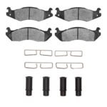 R1 Concepts 82-92 American Motors CONCORD Front Semi Met Pads & Hardware Kit